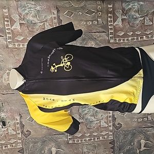 Blackbottoms I am skinny rider full zipper 3 back pockets bike jersey  Moab Utah